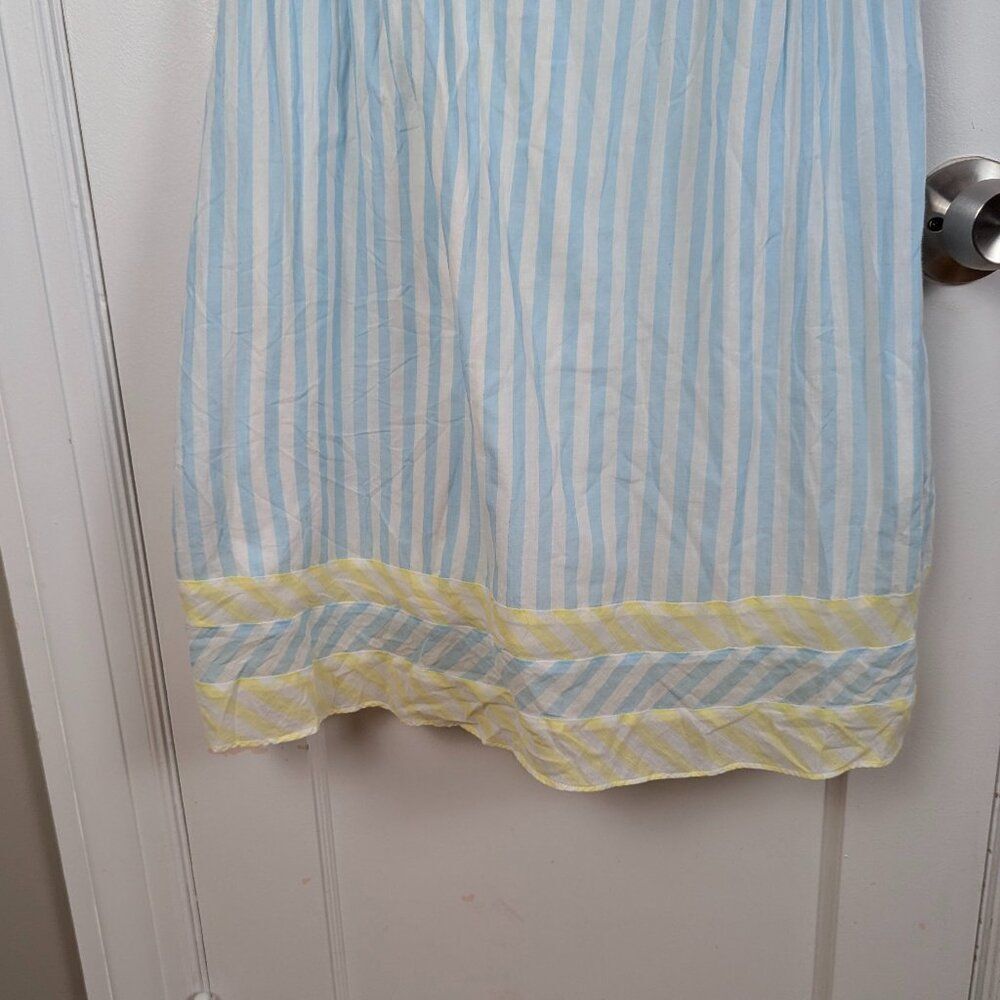 Lilly Pulitzer Blue and White Sleeveless Sundress - Picture 3 of 6